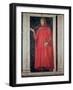 Petrarch (1304-74) from the Villa Carducci Series of Famous Men and Women, circa 1450-Andrea del Castagno-Framed Giclee Print