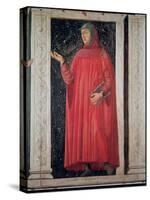 Petrarch (1304-74) from the Villa Carducci Series of Famous Men and Women, circa 1450-Andrea del Castagno-Stretched Canvas