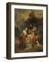Petrarch and Laura, 1842-Nicaise De Keyser-Framed Giclee Print