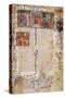 Petrarch on Throne Surrounded by Characters-Master of Latin Codex-Stretched Canvas
