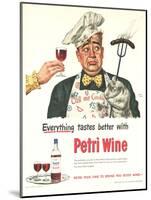 Petri Wine, Cooking BBQ Disasters, USA, 1940-null-Mounted Giclee Print