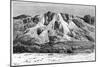 Petrified Cascade of Hammam El Meskoutine, Algeria, C1890-Hildibrand-Mounted Giclee Print