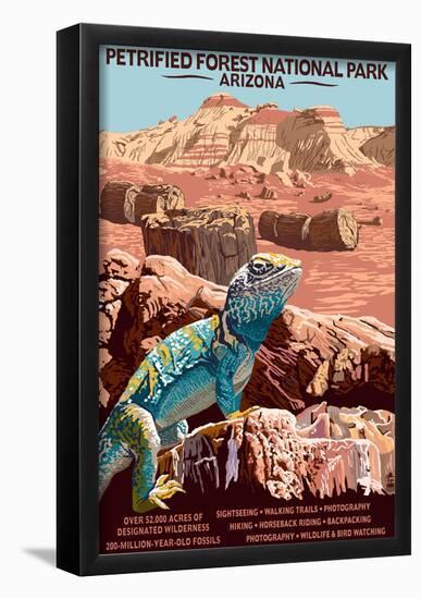 Petrified Forest National Park - Arizona-null-Framed Poster