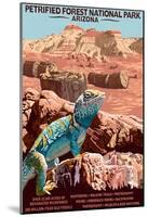 Petrified Forest National Park - Arizona-null-Mounted Poster