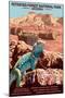 Petrified Forest National Park - Arizona-Lantern Press-Mounted Art Print