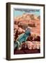 Petrified Forest National Park - Arizona-Lantern Press-Framed Art Print