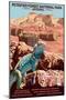 Petrified Forest National Park - Arizona-Lantern Press-Mounted Art Print