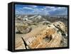 Petrified Logs Exposed by Erosion, Painted Desert and Petrified Forest, Arizona, Usa May 2007-Philippe Clement-Framed Stretched Canvas