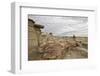 Petrified Tree Trunk in the Badlands-James Hager-Framed Photographic Print