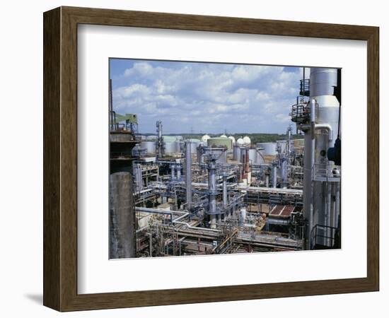 Petro-Chemical Plant-Hans Peter Merten-Framed Photographic Print