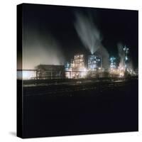 Petrochemical Factory-Robert Brook-Stretched Canvas