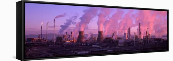 Petrochemical Plant-Jeremy Walker-Framed Stretched Canvas