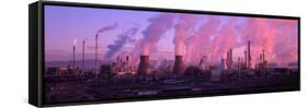 Petrochemical Plant-Jeremy Walker-Framed Stretched Canvas