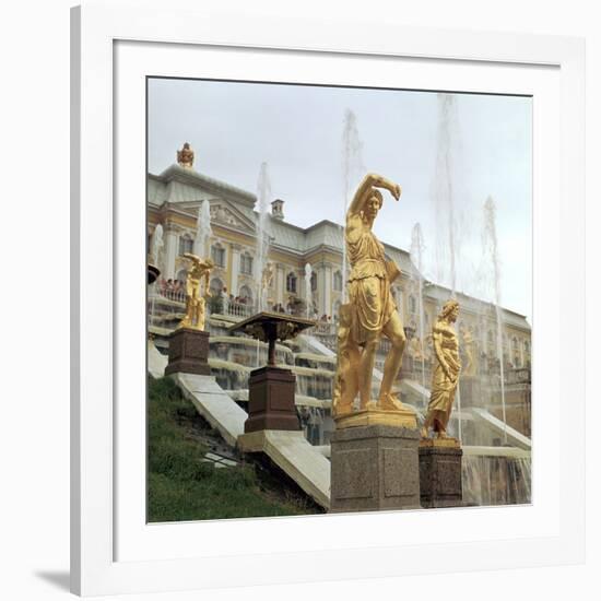 Petrodovorets Palace Near St Petersburg, 19th Century-CM Dixon-Framed Photographic Print