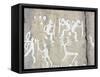 Petroglyph, Boat-Axe culture, pre-Viking, Bohuslan, Sweden, Bronze Age-Werner Forman-Framed Stretched Canvas