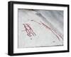 Petroglyph, Boat-Axe culture, pre-Viking, Vitlycke, Bohuslan, Sweden, Bronze Age-Werner Forman-Framed Photographic Print