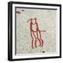 Petroglyph, Boat-Axe culture, pre-Viking, Vitlycke, Bohuslan, Sweden, Bronze Age-Werner Forman-Framed Photographic Print