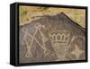 Petroglyph National Monument (Boca Negra Canyon), Albuquerque, New Mexico, United States of America-Richard Cummins-Framed Stretched Canvas