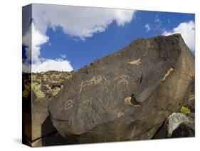 Petroglyph National Monument (Boca Negra Canyon), Albuquerque, New Mexico, United States of America-Richard Cummins-Stretched Canvas