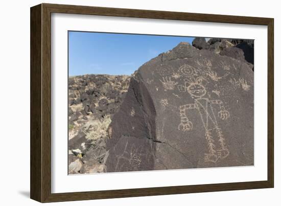 Petroglyph National Monument, New Mexico, United States of America, North America-Richard Maschmeyer-Framed Photographic Print