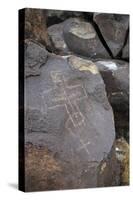 Petroglyph National Monument, Petroglyphs, New Mexico, USA-null-Stretched Canvas