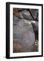 Petroglyph National Monument, Petroglyphs, New Mexico, USA-null-Framed Giclee Print