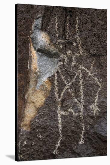 Petroglyph National Monument, Petroglyphs, New Mexico, USA-null-Stretched Canvas