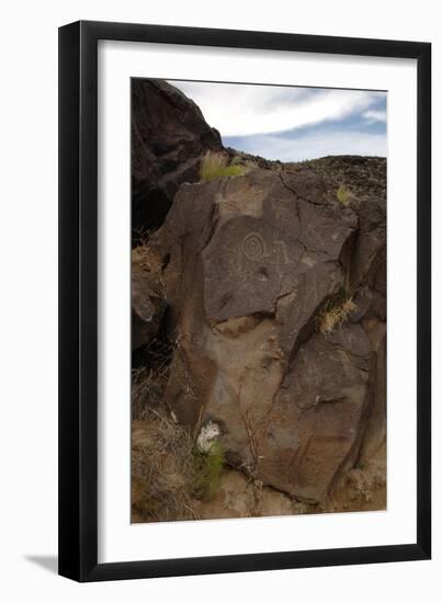 Petroglyph National Monument, Petroglyphs, New Mexico, USA-null-Framed Giclee Print