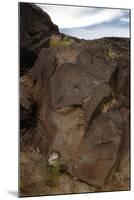 Petroglyph National Monument, Petroglyphs, New Mexico, USA-null-Mounted Giclee Print