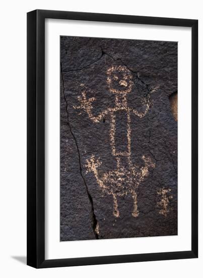 Petroglyph National Monument, Petroglyphs, New Mexico, USA-null-Framed Giclee Print