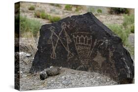 Petroglyph National Monument, Petroglyphs, New Mexico, USA-null-Stretched Canvas