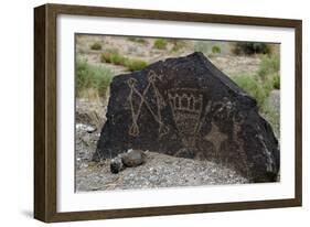 Petroglyph National Monument, Petroglyphs, New Mexico, USA-null-Framed Giclee Print