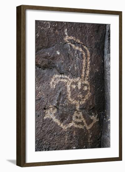 Petroglyph National Monument, Petroglyphs, New Mexico, USA-null-Framed Giclee Print