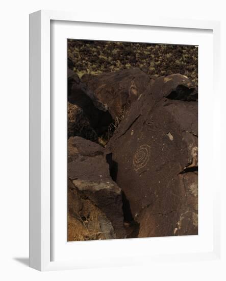 Petroglyph National Monument, Petroglyphs, New Mexico, USA-null-Framed Giclee Print