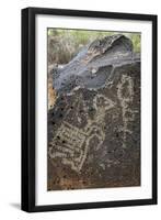 Petroglyph National Monument, Petroglyphs, New Mexico, USA-null-Framed Giclee Print