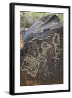 Petroglyph National Monument, Petroglyphs, New Mexico, USA-null-Framed Giclee Print