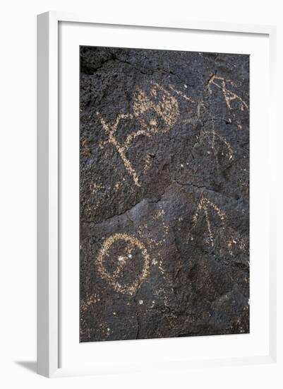 Petroglyph National Monument, Petroglyphs, New Mexico, USA-null-Framed Giclee Print