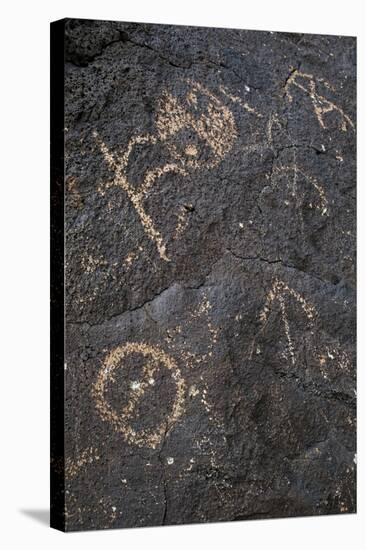 Petroglyph National Monument, Petroglyphs, New Mexico, USA-null-Stretched Canvas