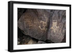 Petroglyph National Monument, Petroglyphs, New Mexico, USA-null-Framed Giclee Print