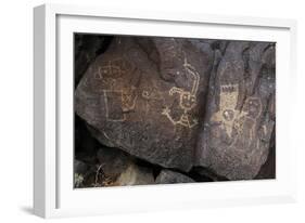 Petroglyph National Monument, Petroglyphs, New Mexico, USA-null-Framed Giclee Print