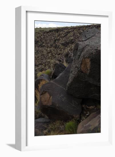 Petroglyph National Monument, Petroglyphs, New Mexico, USA-null-Framed Giclee Print