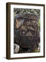 Petroglyph National Monument, Petroglyphs, New Mexico, USA-null-Framed Giclee Print