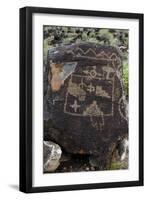 Petroglyph National Monument, Petroglyphs, New Mexico, USA-null-Framed Giclee Print