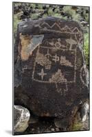 Petroglyph National Monument, Petroglyphs, New Mexico, USA-null-Mounted Giclee Print