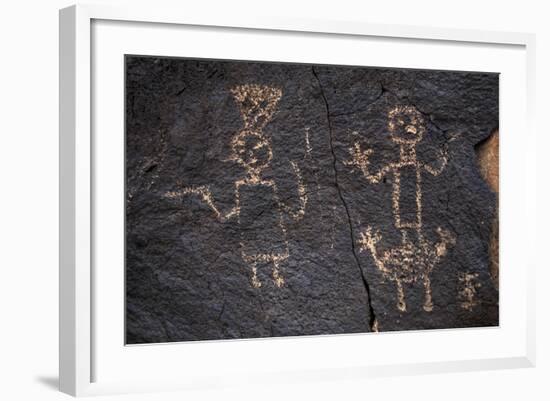 Petroglyph National Monument, Petroglyphs, New Mexico, USA-null-Framed Giclee Print