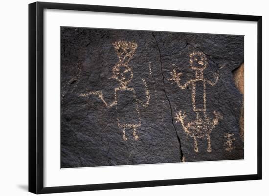 Petroglyph National Monument, Petroglyphs, New Mexico, USA-null-Framed Giclee Print