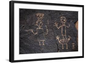 Petroglyph National Monument, Petroglyphs, New Mexico, USA-null-Framed Giclee Print