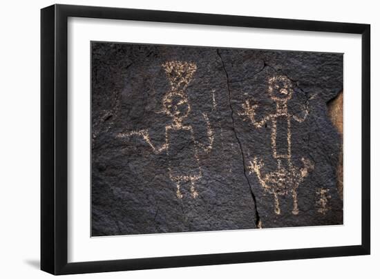 Petroglyph National Monument, Petroglyphs, New Mexico, USA-null-Framed Giclee Print