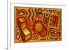 Petroglyph-John Newcomb-Framed Giclee Print