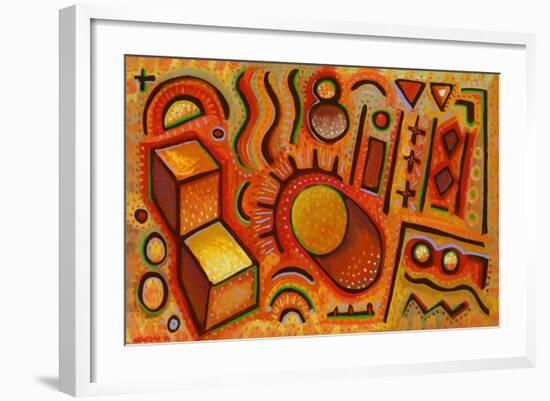 Petroglyph-John Newcomb-Framed Giclee Print